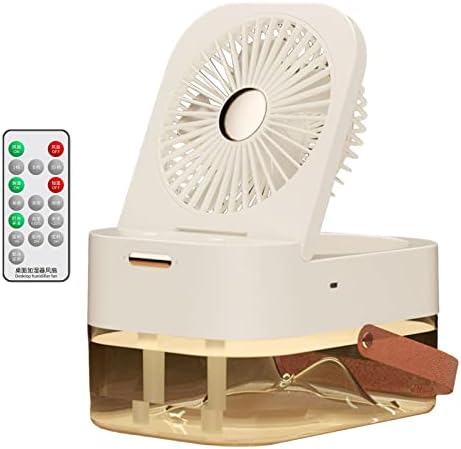 Baoblaze Asztali Párásító Ventilátor, Mini Klíma, Hordozható, 2, 5 L Nagy Kapacitású Csendes, a Levegő Hűtési levegő Hűvösebb