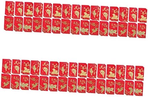 HANABASS 360 db Kínai Bao a Férfiak Évvel Ajándék Tavaszi Szerencsés Kellékek, Karácsonyi Hong Fél Zsebbel Szülinapi A Táskák