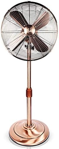 Talapzat Ventilátor Állítható Magasság 3 Sebesség Oszcilláló Ventilátor, 45cm, Padlón Álló Ventilátor, Fém Otthon Ideális