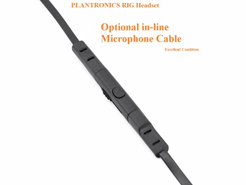 UPBRIGHT Opcionális in-line Mikrofon Kábel Kompatibilis a Plantronics Rig PT-200040-05 Fülhallgató PC MAC Xbox 360, PS3