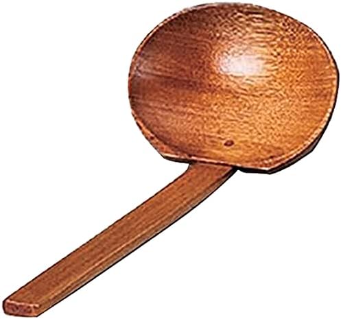 Készlet 5 Pot Kellékek, Fából készült Kanalat (M) 9.4 x 3.1 hüvelyk (24 x 8 cm), Készült a Tengerentúlon, Megerősített Japán